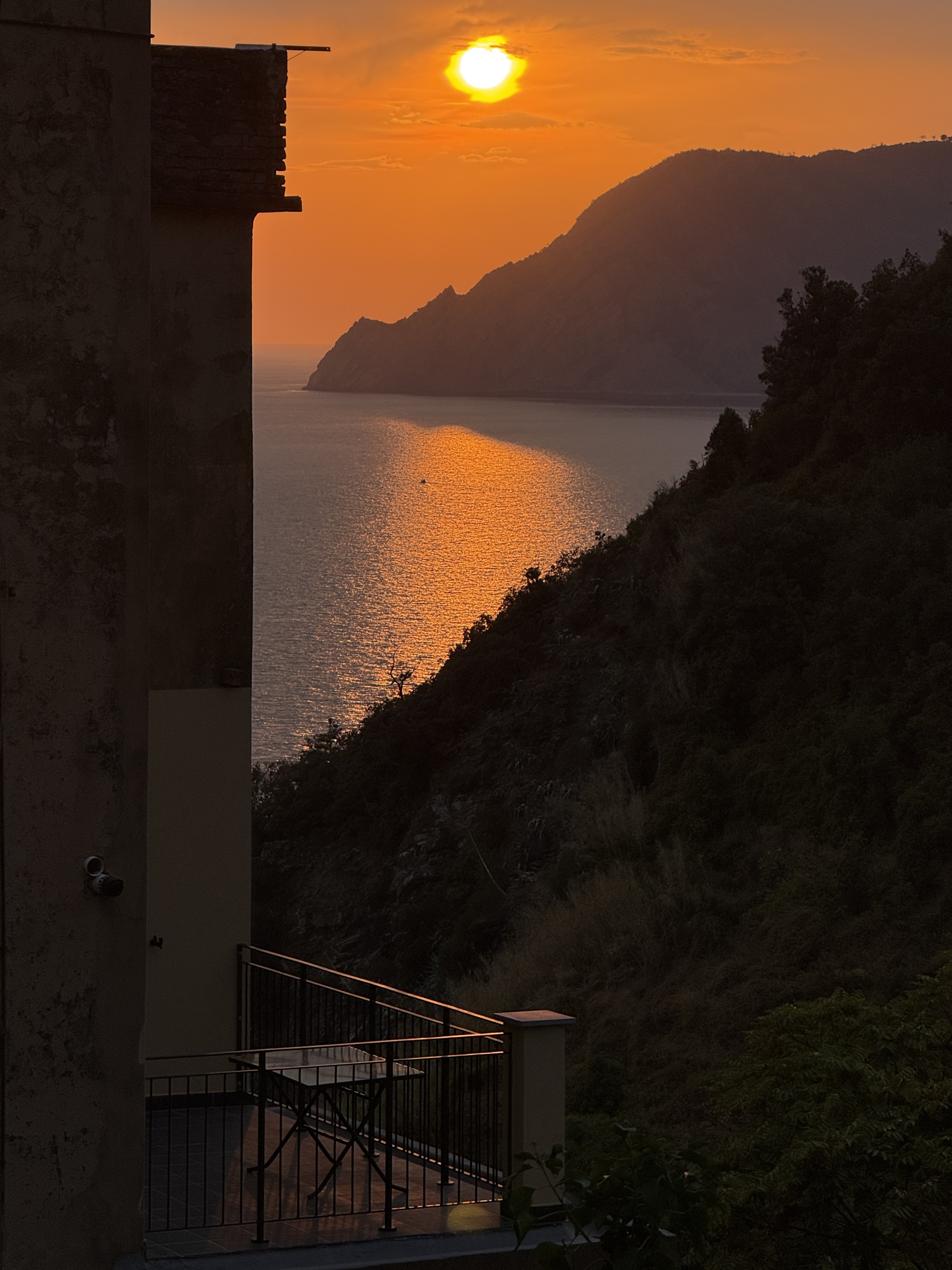 Sunset at Corniglia