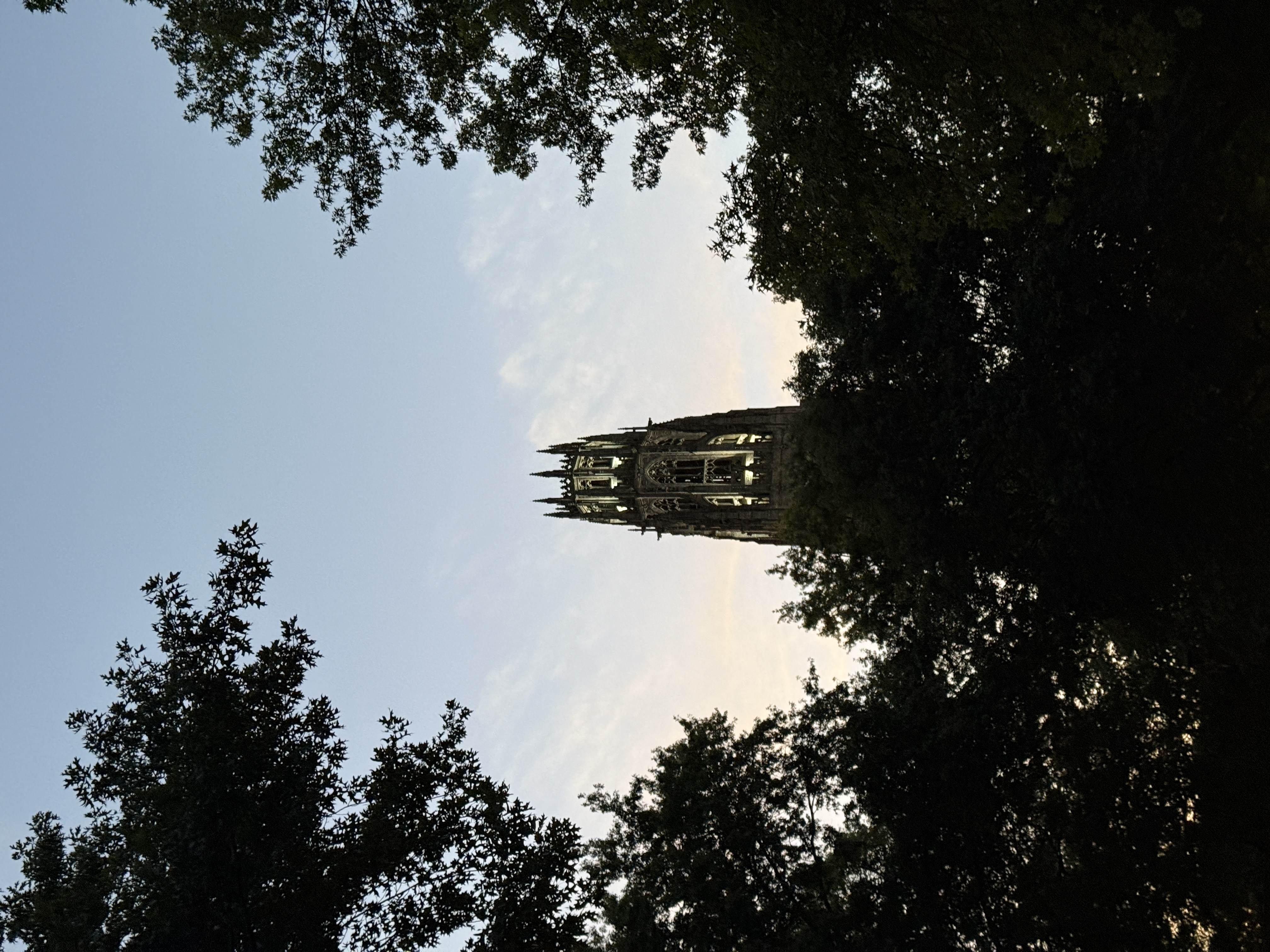 harkness tower, fall 2025